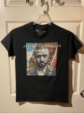 Justin Timberlake “Man Of The Woods” Official Tour Tee with Backhit